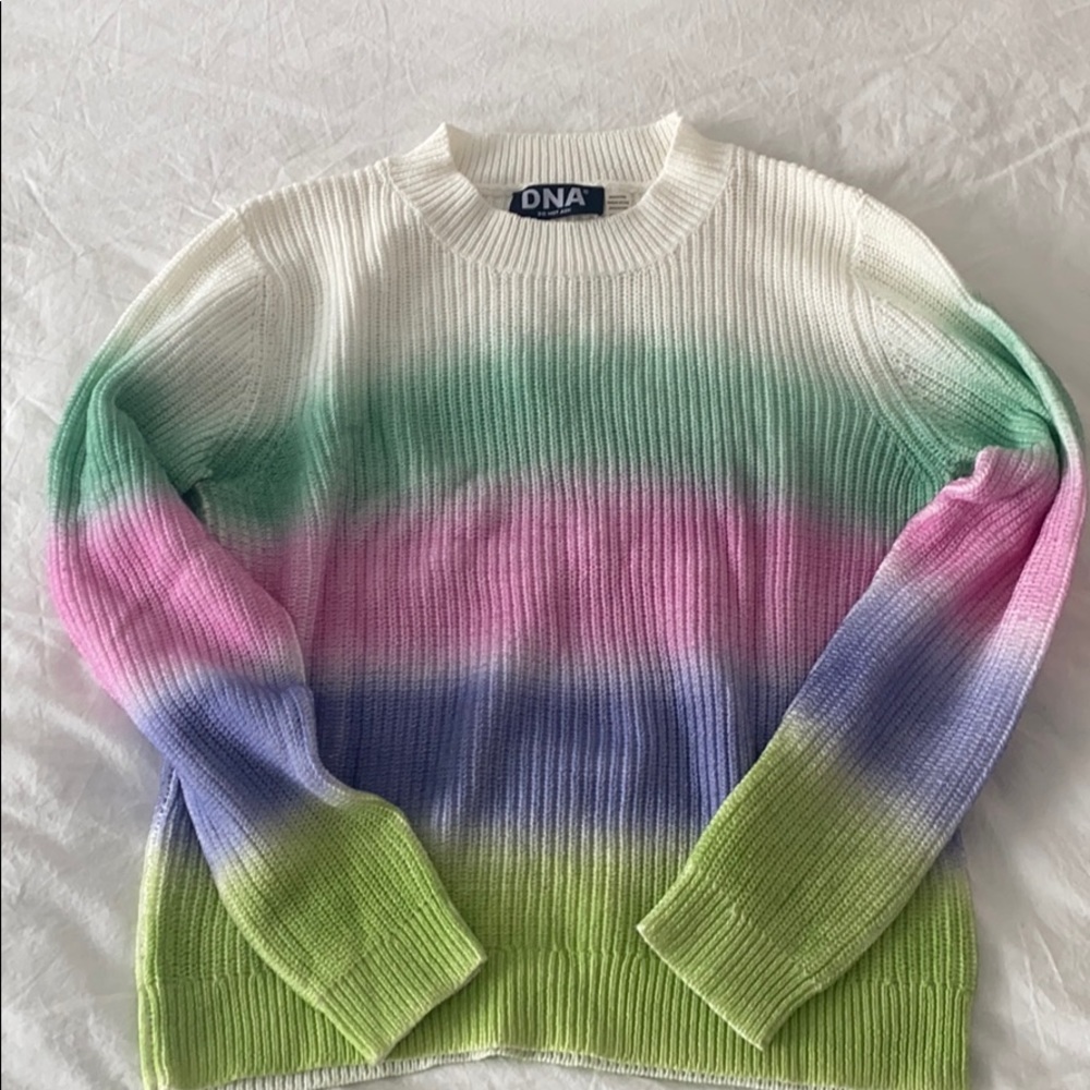 DNA Rainbow Ombré Sweater